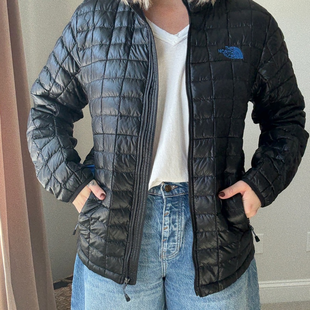 The North Face Men’s Black Quilted Jacket